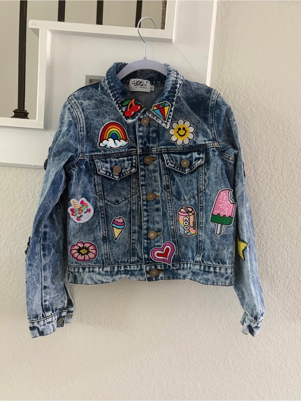 Lola + The Boys Girl’s Denim Jacket, Size 10